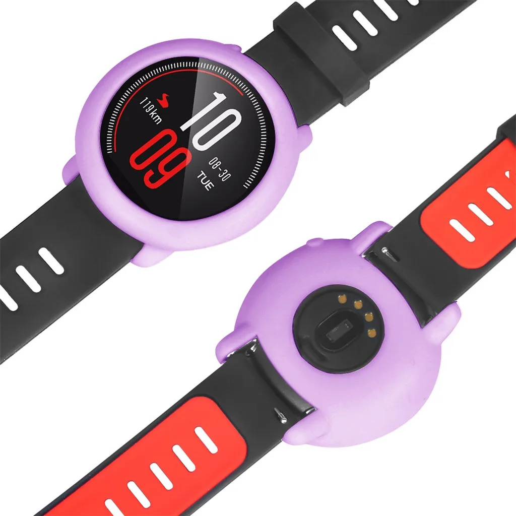 CARPRIE чехол оболочка силиконовая рамка Защитная Для Xiaomi Huami AMAZFIT Pace часы умные часы аксессуары на замену
