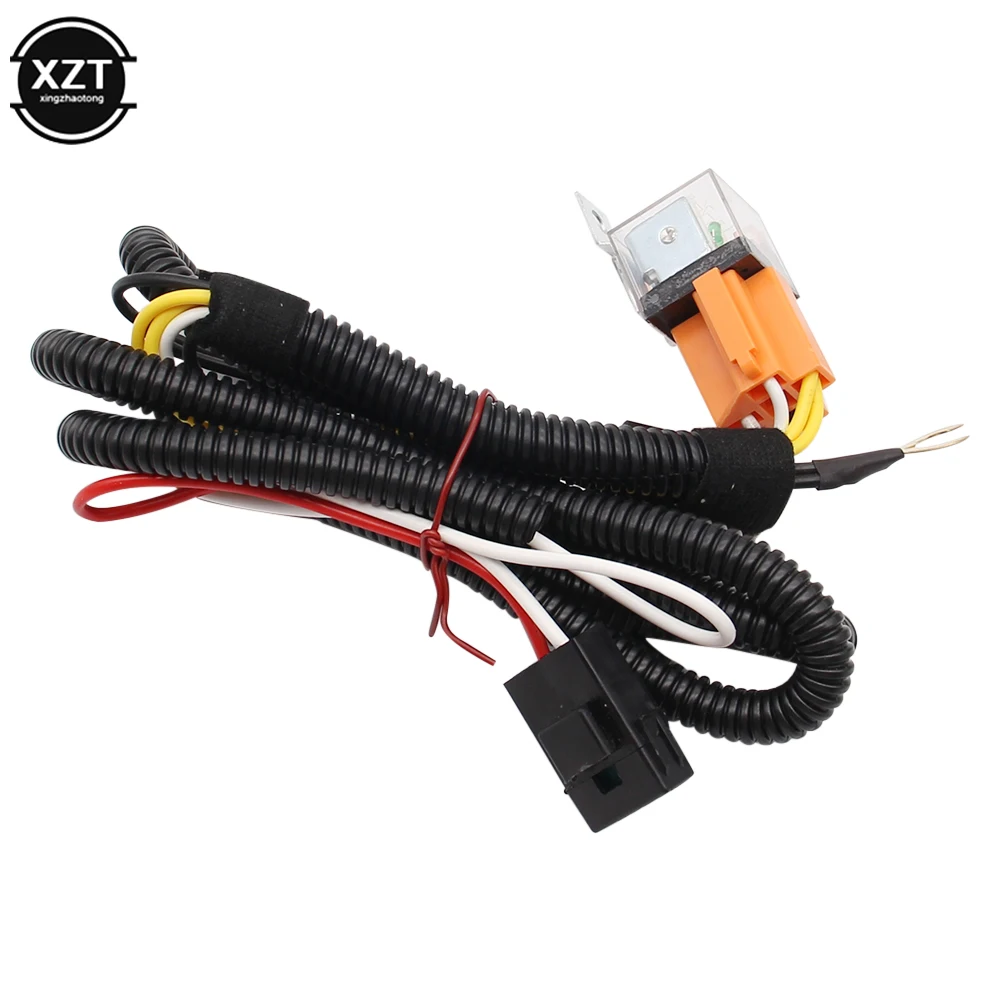 Универсальный звуковой Кабельное реле 12 В для решетки радиатора сигнал комплект