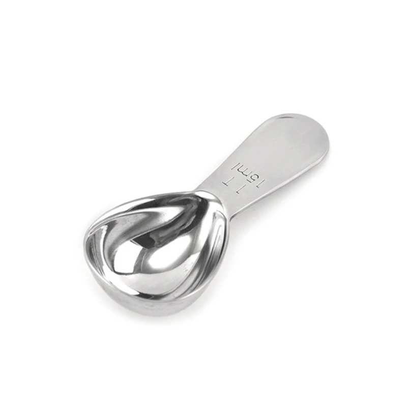 15/30ml Stainless Steel Measuring Coffee Scoop 1 tablespoon Short Handle Tablespoon Spoons for Tea | Дом и сад