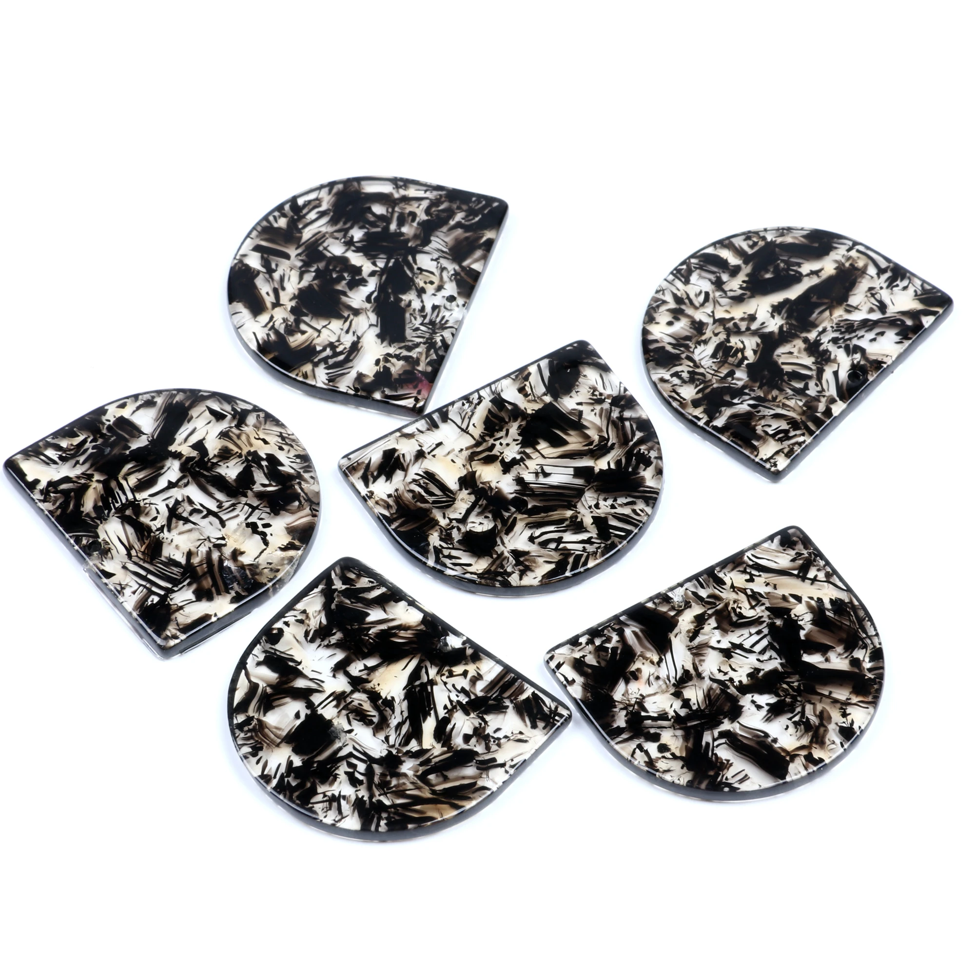 Очаровательные серьги в виде черепаховой раковины D-образные подвески из