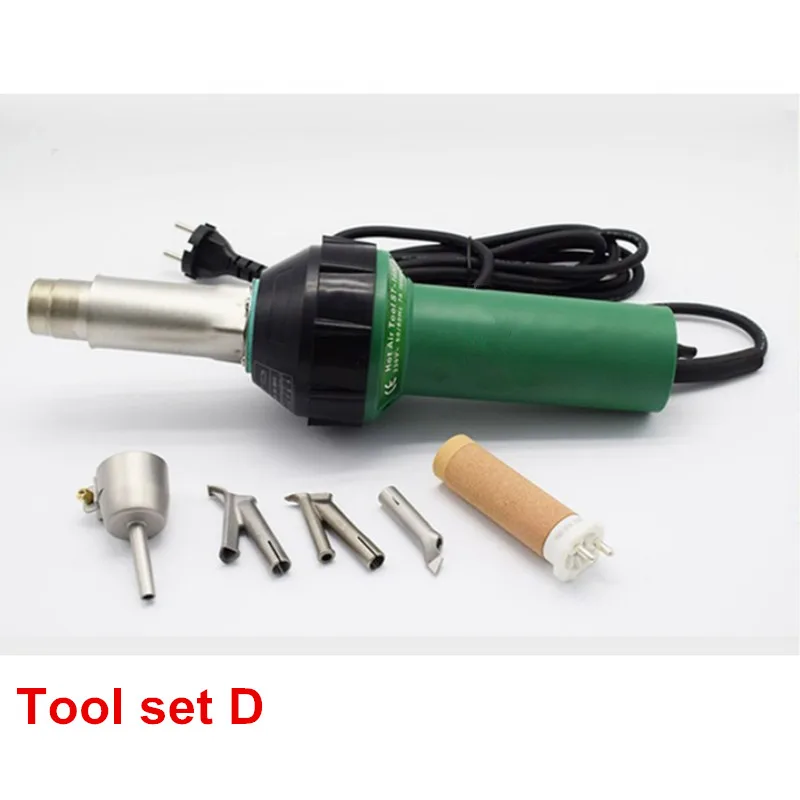 Бесплатная доставка 1600 Вт пластиковый пистолет для сварки горячим воздухом с