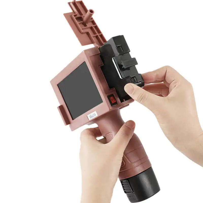 TIJ Printer 25.4mm QR Bar Batch Code Variable Date Number Logo Expiry Date Label Portable Hand Jet Handheld Inkjet Printer #R40