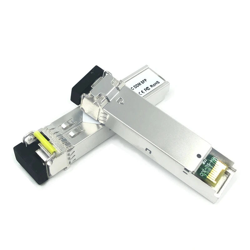 LC SFP волоконно-оптический модуль 1 25G 20 км 1310/1550 нм одиночный волоконный оптический