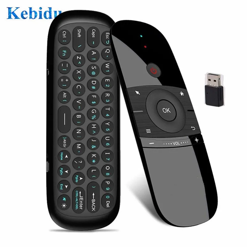 W1 беспроводная клавиатура с дистанционным управлением 2 4G Fly Air Mouse Raspberry для Android