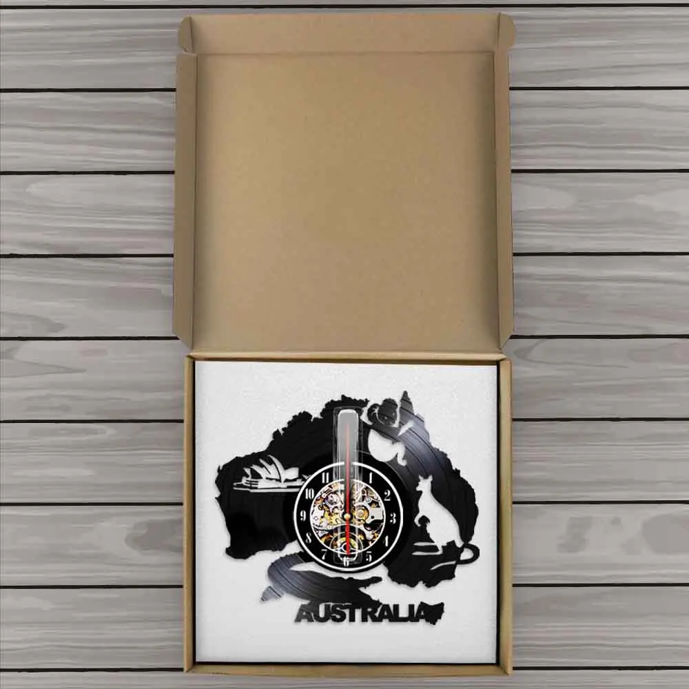 Настенные часы с австралийскими символами настенные в Сиднее опера дом кенгуру