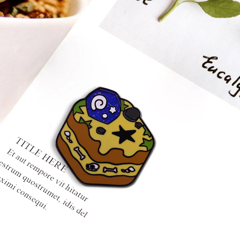 Новые горизонты милые перекрещивающиеся маленькие ископаемые кубики для торта