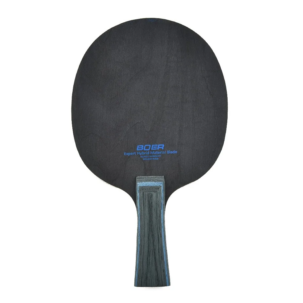 Table Tennis Racket Blade Ping Pong Blade Sports Aryl Group Fiber Horizontal Grip Indoor Long Handle Ping Pong