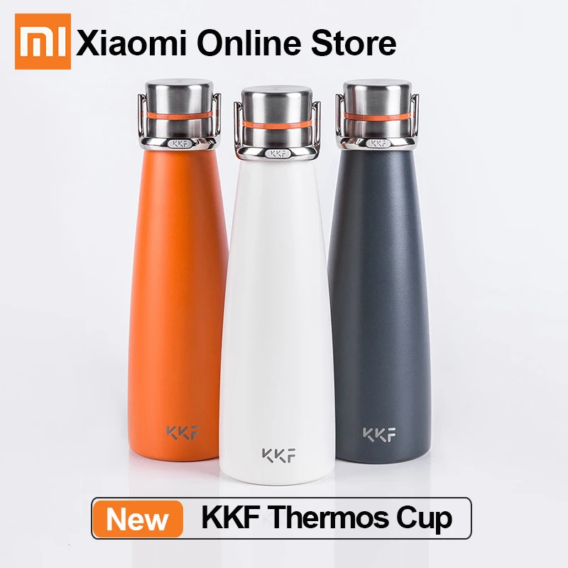 Термос Xiaomi Kiss Fish KKF 24 часа изоляция 475 мл нержавеющая сталь для спорта на открытом