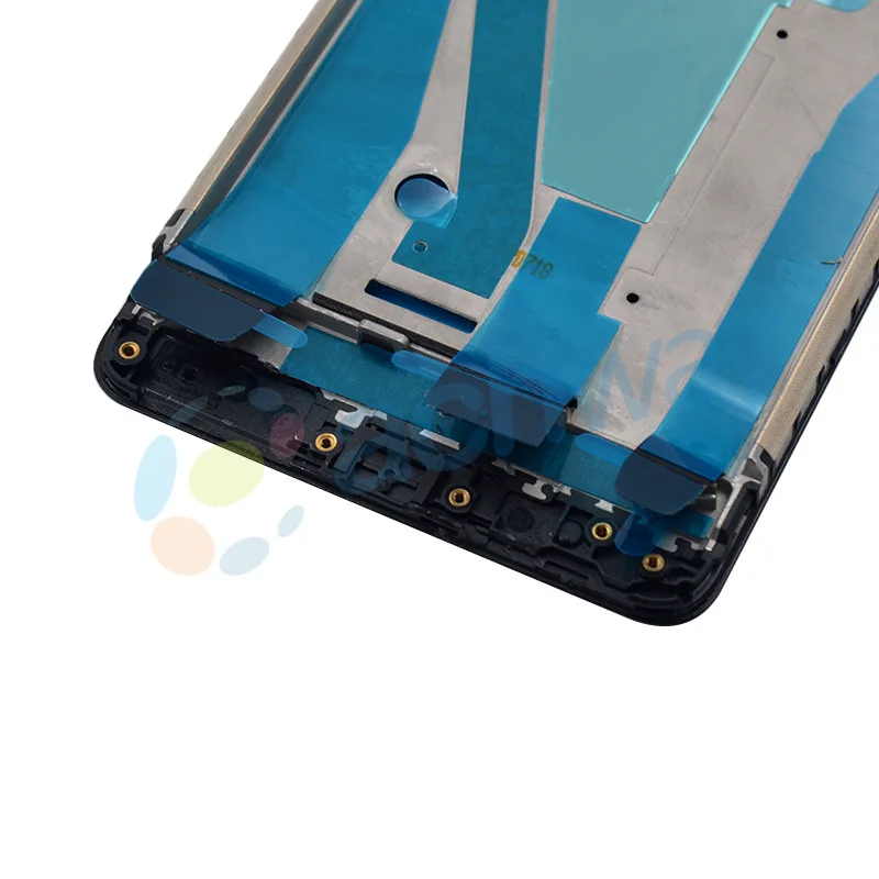 

Black AAA+ Front Frame Housing Case LCD Screen Frame For 5.2" Lenovo K8 Plus With 9 in1 Tool+3M Adhesive