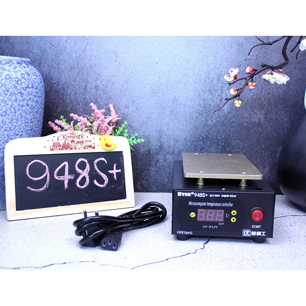 UYUE948S + ЖК сепаратор машина для ремонта экрана встроенный вакуумный насос