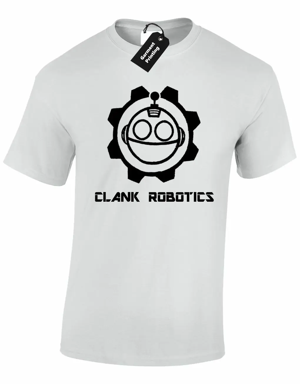 CLANK ROBOTICS Мужская футболка новый игровой геймер Топ Ретро PS4 X BOX трещотка | одежда