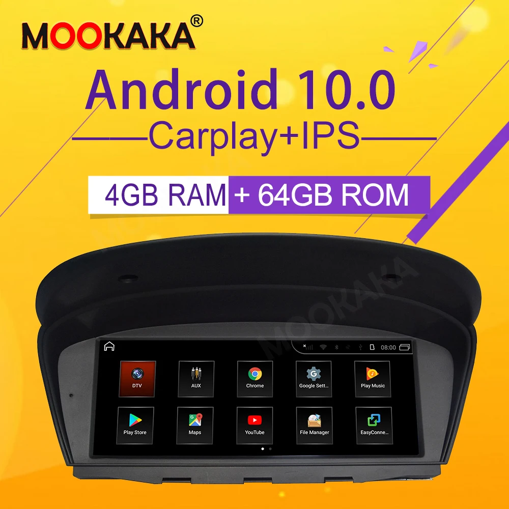 

Android 10,0 8 + 128G Автомобильный GPS навигатор для BMW 5 seris,6 seris,3 seris Радио мультимедийный плеер стерео плеер DSP Carplay