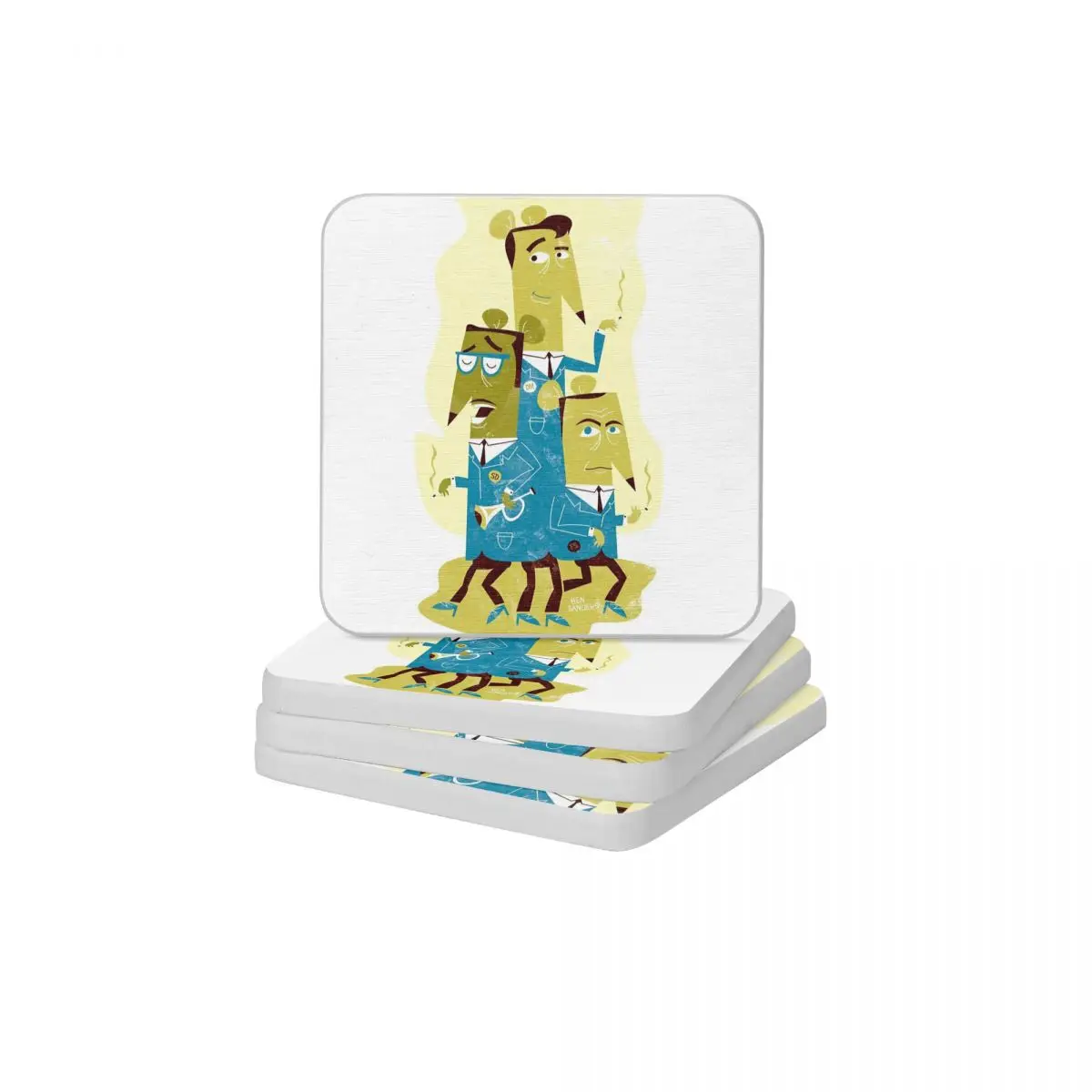 

Крысиный пакет натуральный диатомит квадратные круглые подставки Защита от плесени Коврик для мыла и зубной щетки 10x10 см