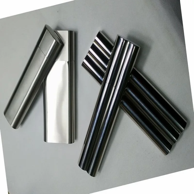 Фляга из нержавеющей стали 304 для виски и водки с трубкой сигар 2 унции | Дом сад