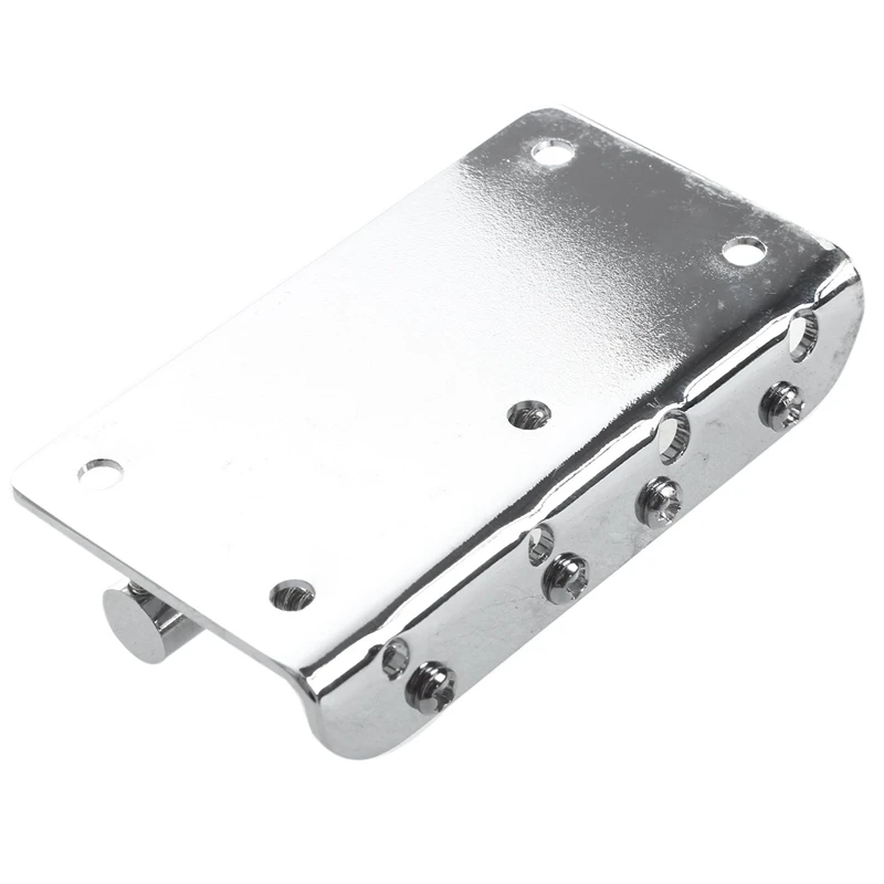 2 Set Accessories: 1Set Vintage Bass Bridge Assembly For Jazz & Pre-Slotted Flat Bottom Bone Nut | Спорт и развлечения