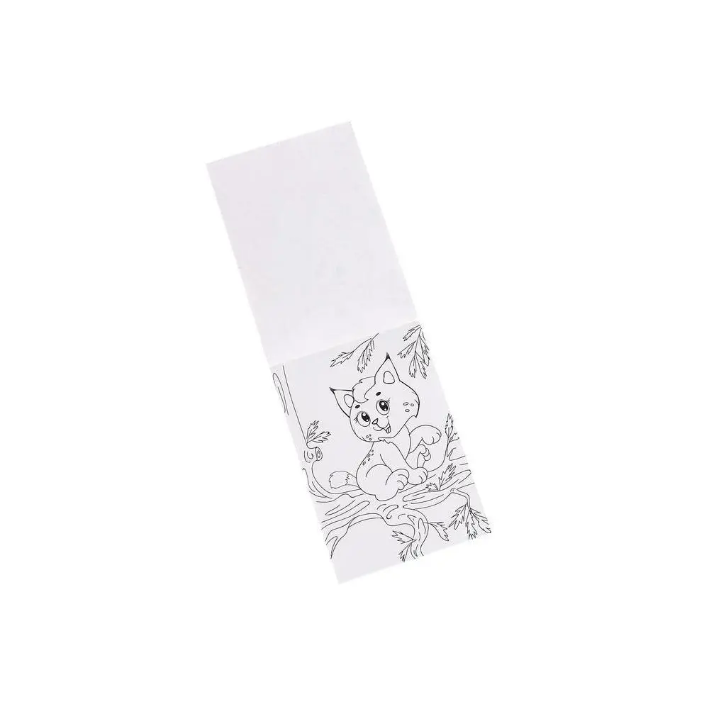 Coloring &quot100 sheets. Forest animals" Book Set Art Supplies Office School |