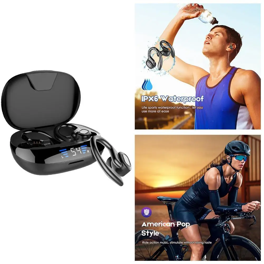 

VV2 TWS Wireless Headphones Sport Earbuds Control Music Display Bluetooth For Iphone Headset Xiaomi LED Huawei Auricu O6Q0