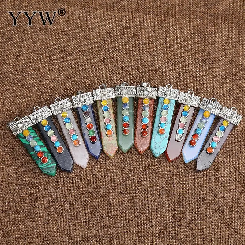 1 шт. натуральный кристалл розы точечный кулон кварцевый минеральные ювелирные