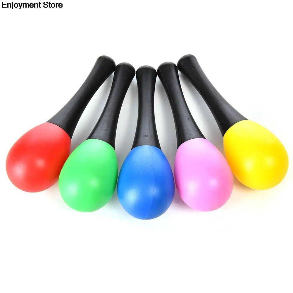 Пластик песок молоток Маракасы Погремушка шейкер детские музыкальные