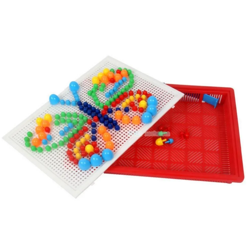 296 шт. накапливания &quotсделай сам&quot Наука дети ребенок гриб ногти мозаика