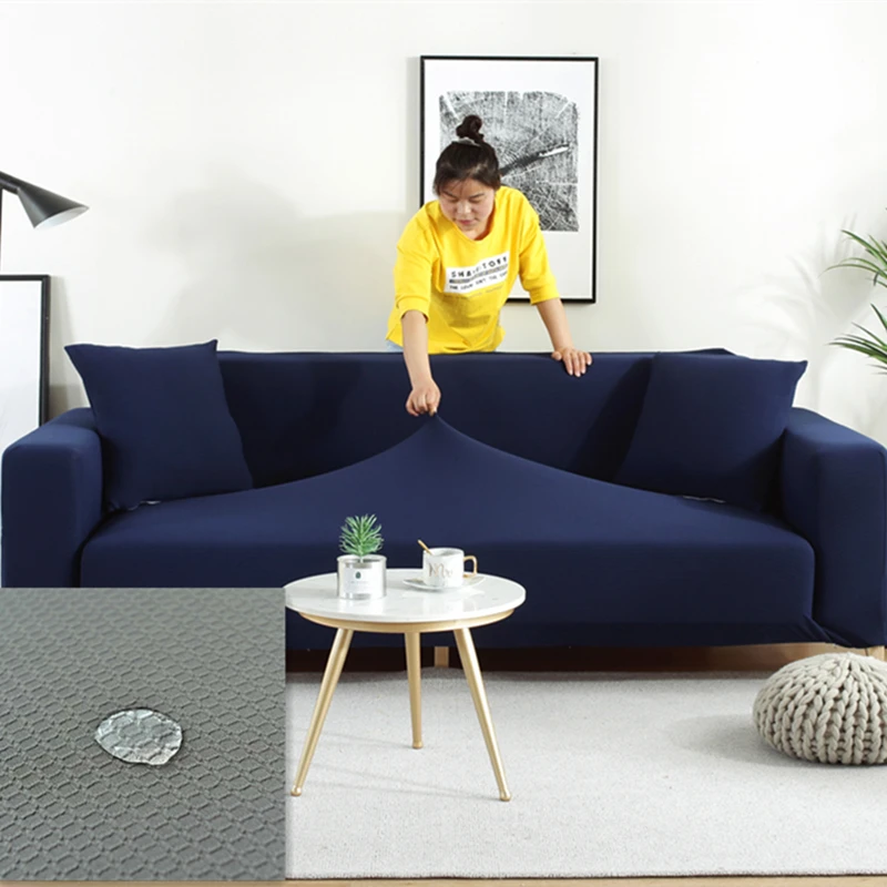 Чехол для дивана универсальный эластичный водонепроницаемый с сеткой | Дом и сад