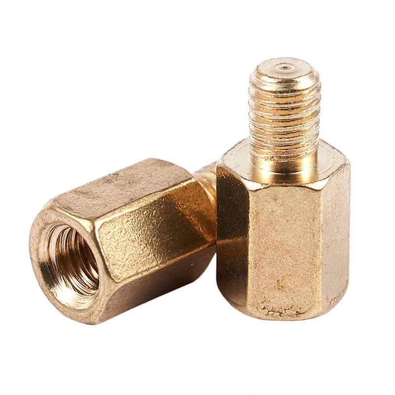 10 шт. PC PCB Материнская плата латунь противостояние шестиугольная прокладка/шайба