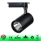 12 Вт 20 Вт 30 Вт 40 Вт COB светодиодный Трековый светильник Точечный светильник потолочный направляющий Трековый светильник декоративный Светодиодный точечный светильник Трековый светильник для магазина