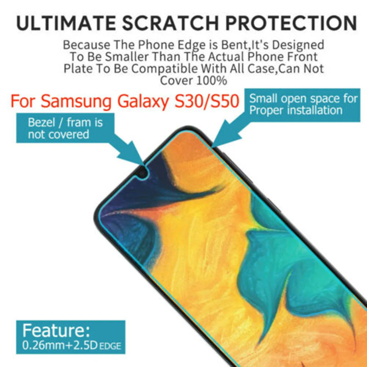 Закаленное стекло для Dexp ES850 Защитная пленка экрана мобильного телефона B355 AS160 G250