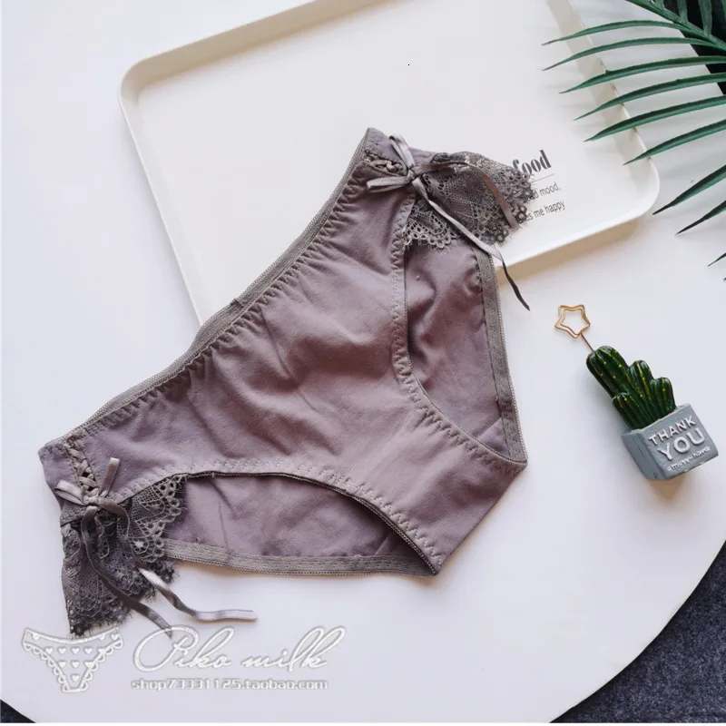 SP & CITY японские милые бандажные трусики с бантом для женщин хлопковые однотонные