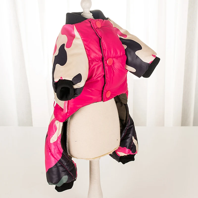 2019 зимняя одежда для собак маленьких теплое пальто куртка Водонепроницаемый