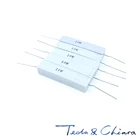 Высокое качество 5 шт. 10 Вт 3.3ом 3.3R 3,3 Ом R 5% керамический цементный Мощный Горизонтальный резистор сопротивления Бесплатная доставка