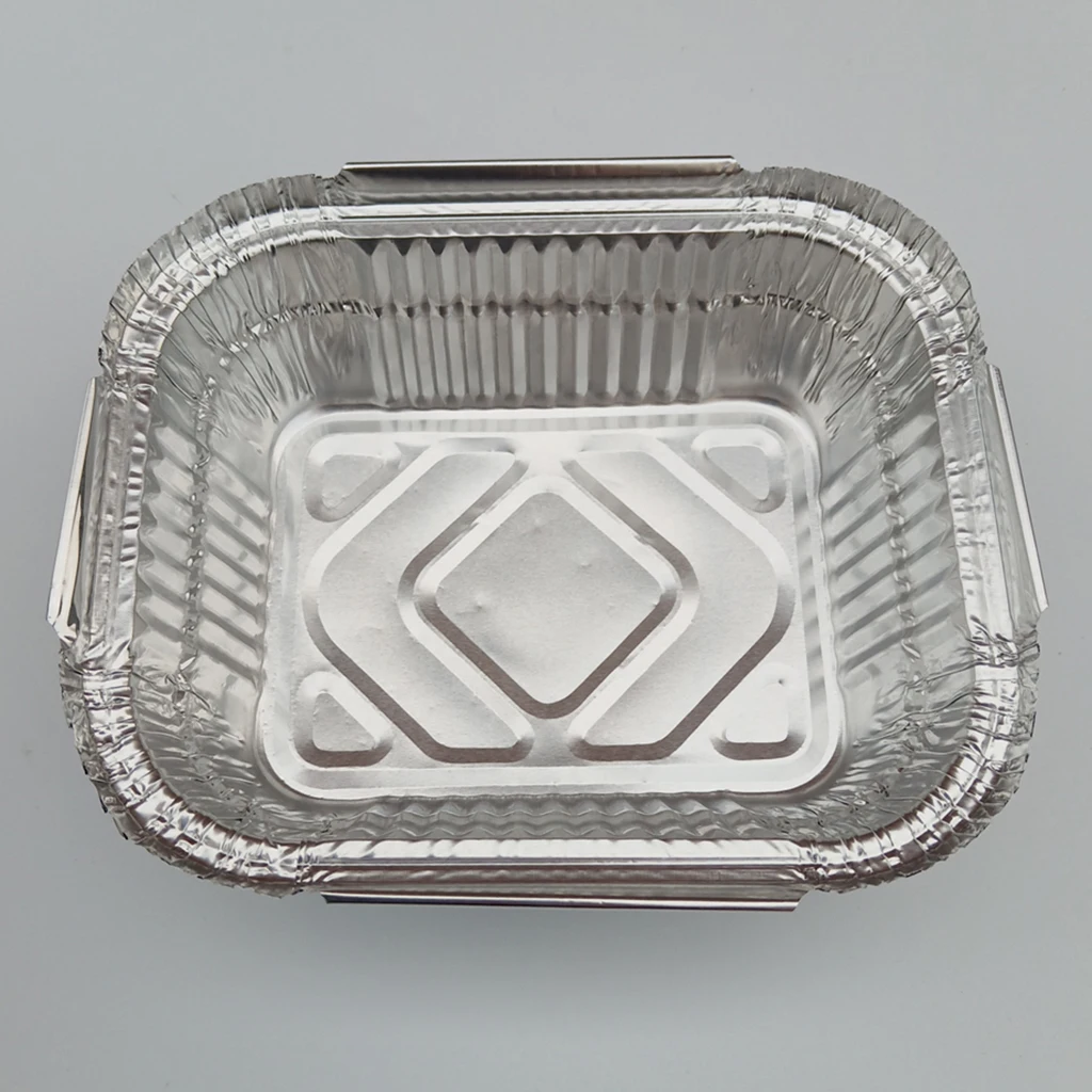 Одноразовые алюминиевой фольги лотки контейнеры для выпечки приготовления пищи