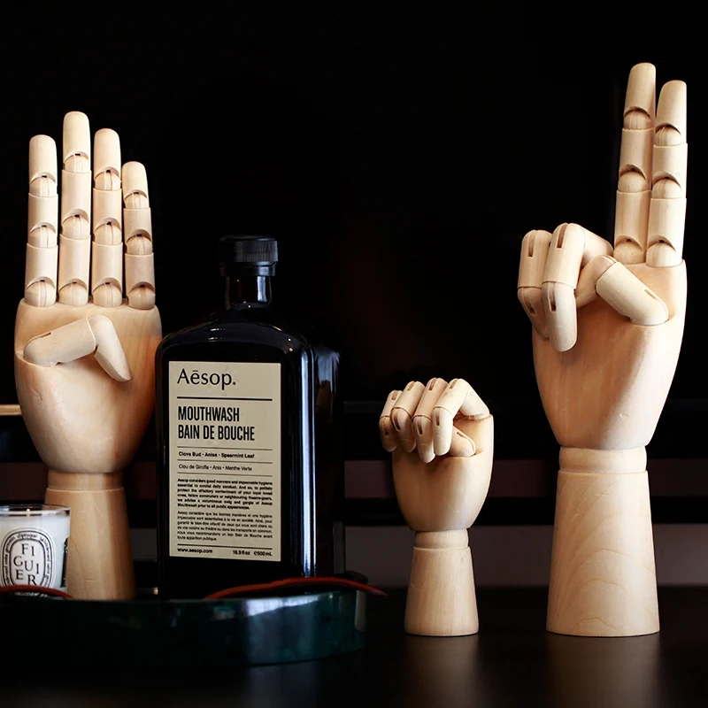 Подвижная деревянная мужская модель лотоса кукла творческая эскизная детская