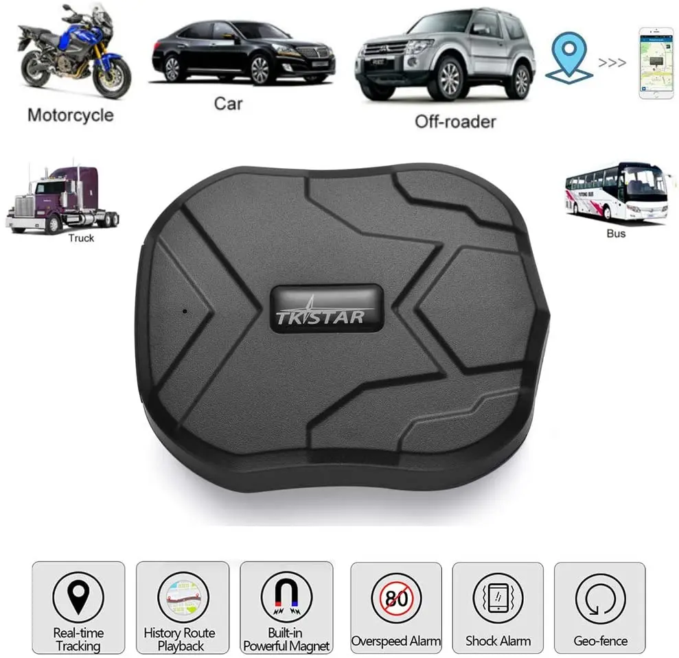 Strong Magnet Car GPS Tracker with Voice Monitor 90 Days Long Standby Vehicle Tracker Online Realtime Tracking&Monitoring System