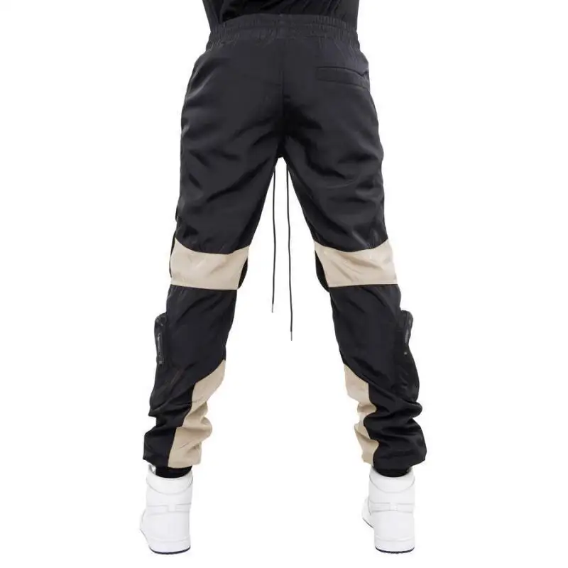 

Men's 2021 new multi-pocket overalls trousers, color bundles, sportswear, woven and stitched casual pants
