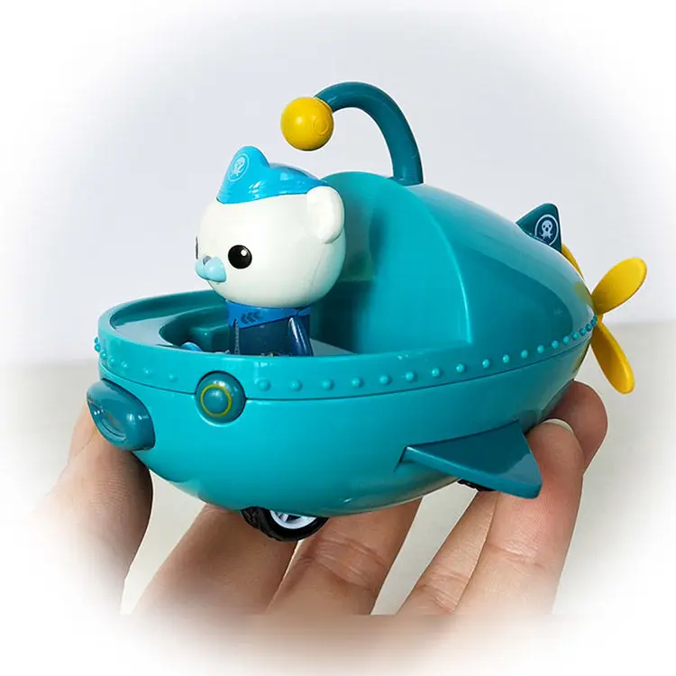 3 шт./компл. Octonauts фигурка игрушки замок осьминога Акула лодка модель куклы с
