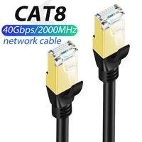 lungfish cat8 ethernet cable sstp 40gbps super speed cat 8 rj45 network lan patch cord for ps 4 router laptop cable ethernet