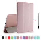 Роскошный чехол-подставка для iPed 10,2 Air 10,5 9,7 mini 2 3 4 5 6 2019 Pro 12,9 11 9,7, складной чехол-книжка для iPed Cuero Fundas