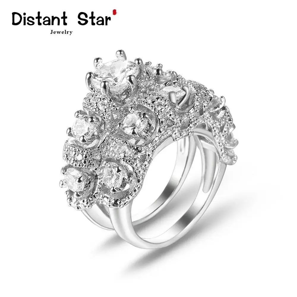 2020 современное изысканное женское обручальное кольцо с фианитом Стразы