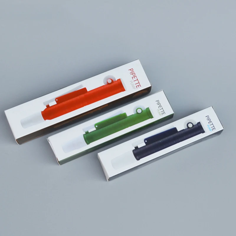 Plastic Pump Pipette Laboratory supplies Dropper Pumping device Free Choose 2ml 10ml 25ml Blue Green Red | Канцтовары для офиса и