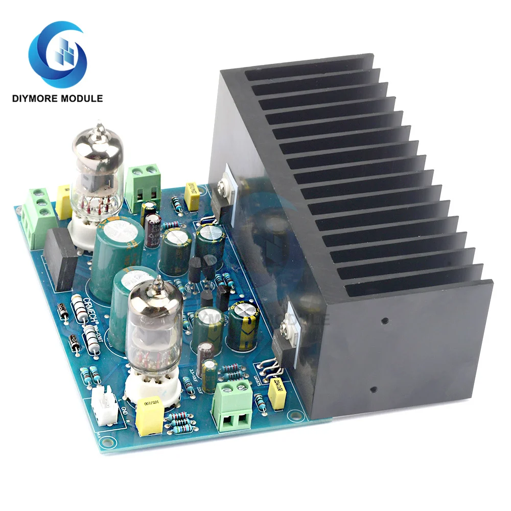 

Vacuum Tube Amplifier Board 25W 6J1+LM1875 Electronic Valve Amplifiers AC18v DIY Kit Finished Prodcut For Preamp