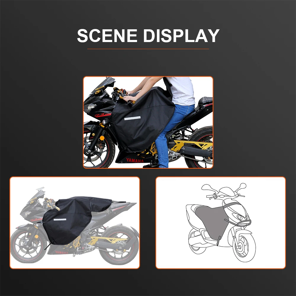 Для YAMAHA чехол для ног скутера мотоцикла одеяло наколенники защита от дождя и