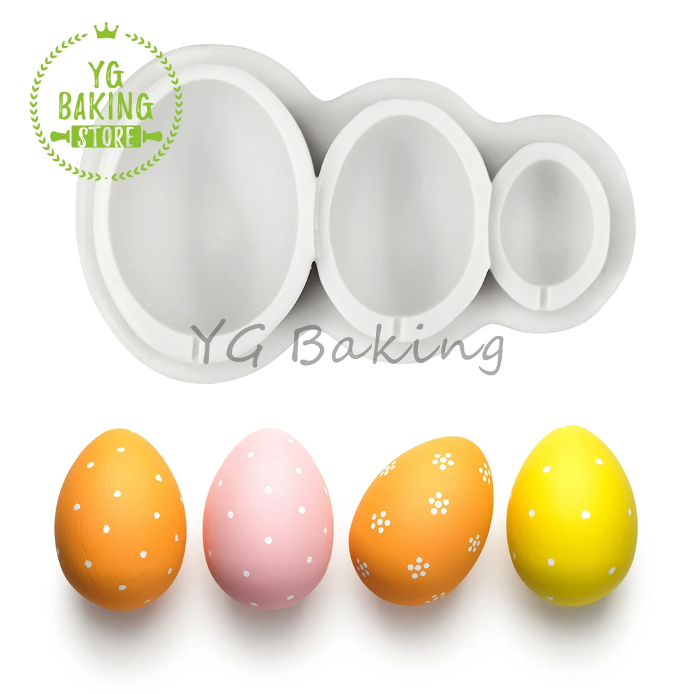 

Dorica Новое поступление, пасхальный дизайн яиц, силиконовая форма для шоколада, помадки, кухонные инструменты для украшения тортов, форма для выпечки торта