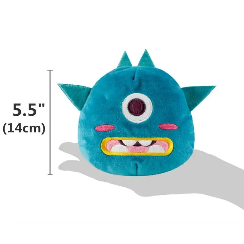 Автоматическая пищащая игрушка для собаки Поппи плюшевый прыгающий шарик