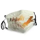 Бельгийской овчарки маска против пыли Non-одноразовая любовь малинуа маска для лица Защитная крышка унисекс респиратор Рот-муфельная печь