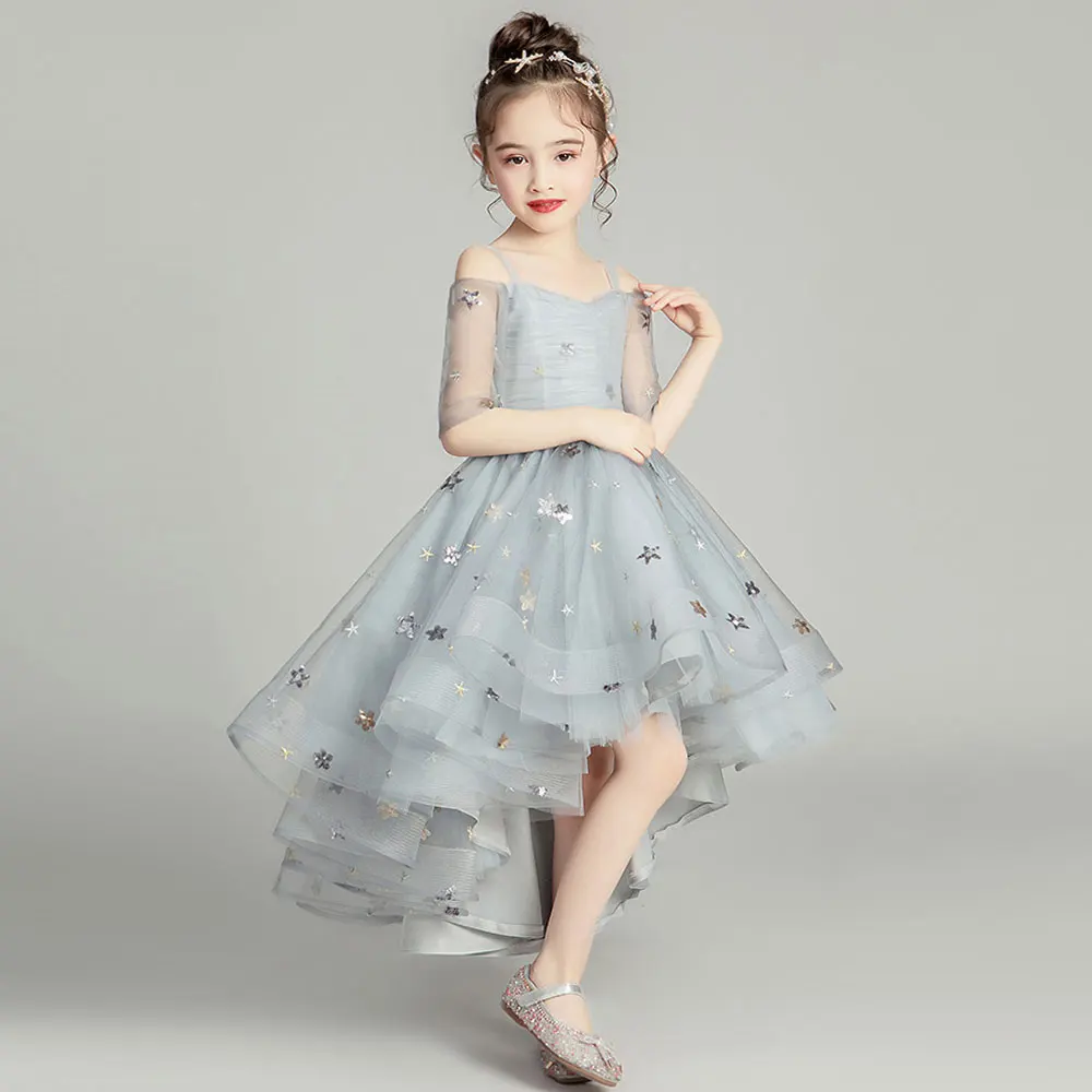 Новинка 2015 года детская праздничная одежда платья для девочек на свадьбу с