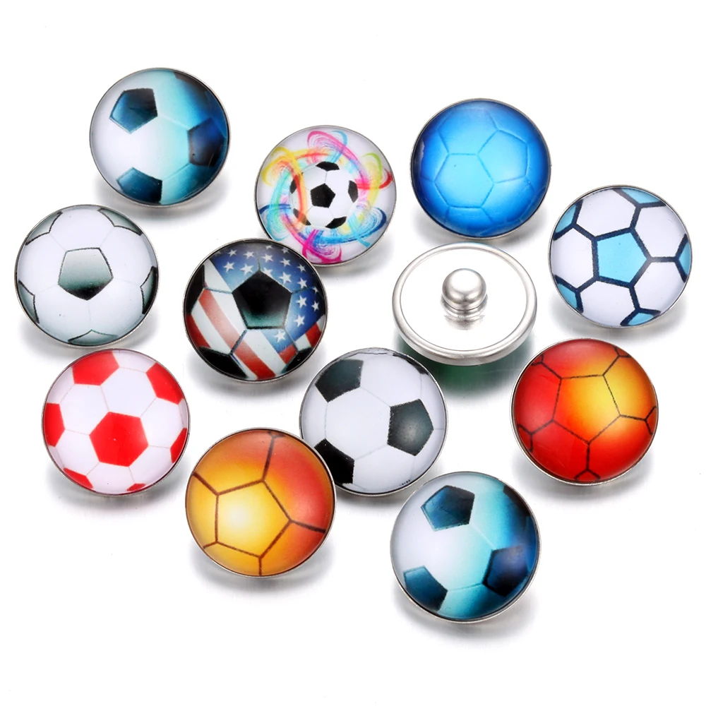 10 шт./лот футбольный софтбол Бейсбол стеклянная застежка духи ароматический