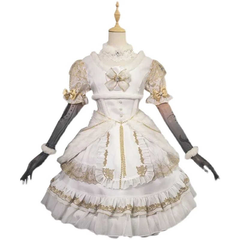 Костюм для косплевечерние из аниме Малышка с V-образным вырезом |