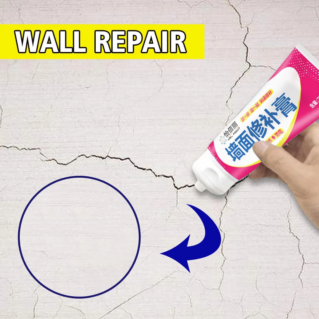 Ремонт стен Белый настенный пластырь для ремонта крем от плесени женский глаз