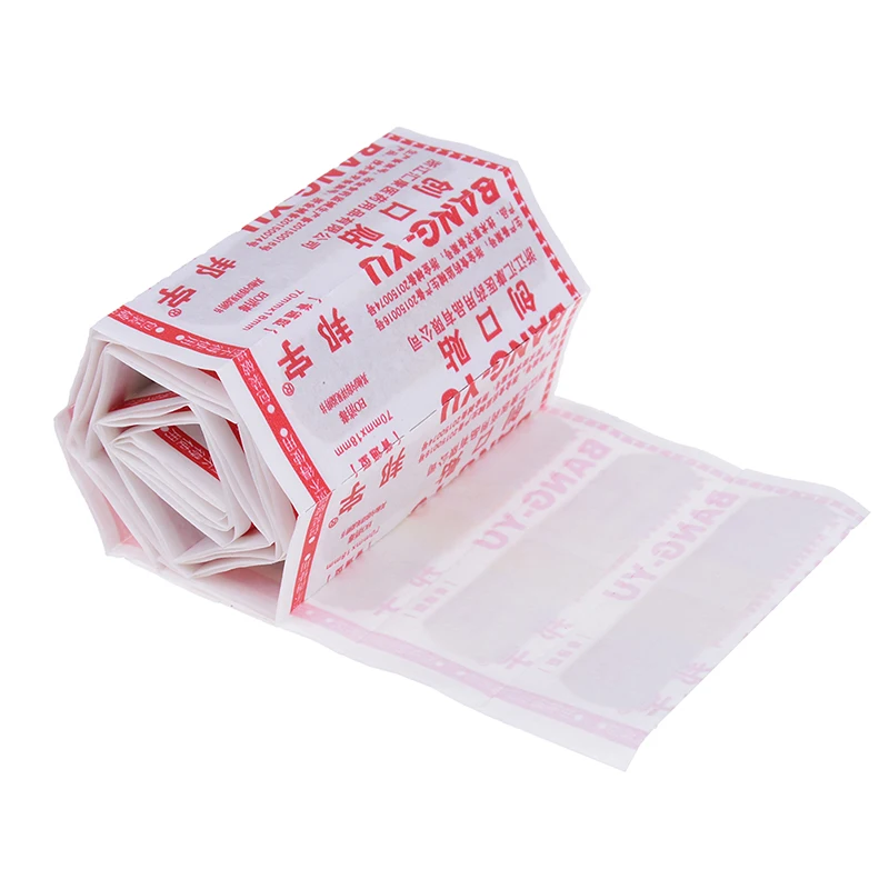 

Hot 50Pcs Waterproof Wound Hemostasis Sticker Band First Aid Bandage Breathable Cushion Adhesive Plaster Medical Band-Aids